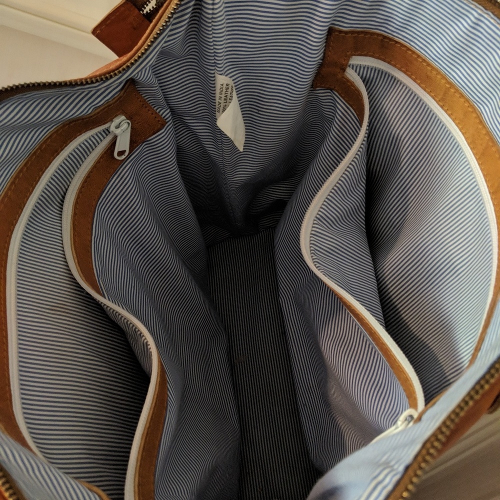 Noonday Rustic Leather Tote
